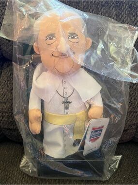 Collectible Bleacher Creatures Catholic Pope Francis - Stuffed 10” Plush Figure